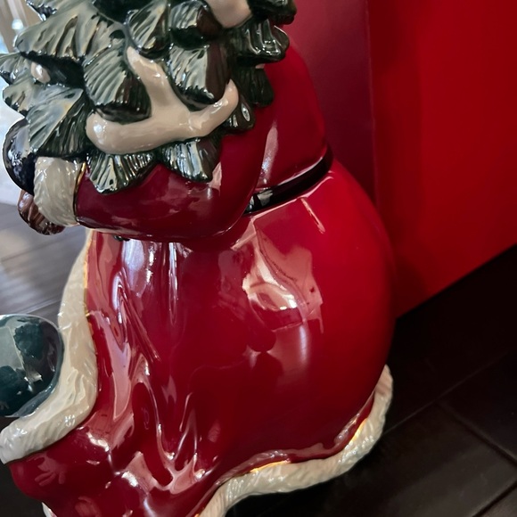 Waterford Heirloom snowman cookie jar EUC - Picture 5 of 12